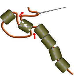Tubular Brick Stitch Directions